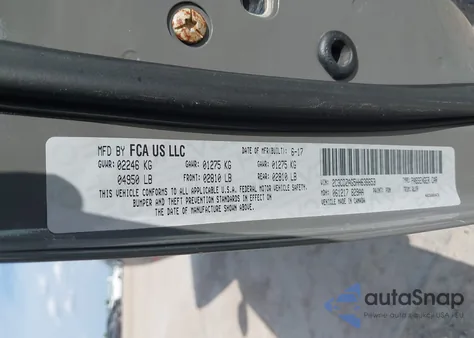 2017 Dodge Challenger Sxt Plus из США, поврежденный, VIN 2C3CDZAG5HH636653